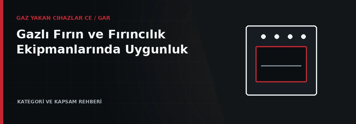 Gazlı fırın ve fırıncılık ekipmanlarının kapak, brülör ve baca düzenleri