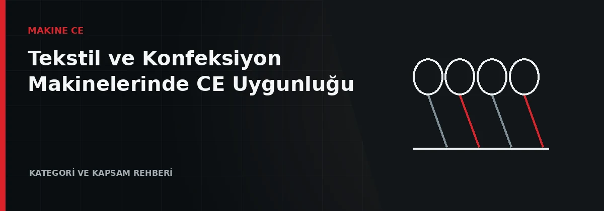Dokuma, örme, boyama ve ramöz makinelerinden oluşan tekstil üretim hattı