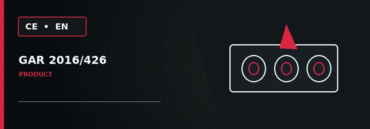 CE conformity for Gas rotary rack oven — Product-specific conformity guide