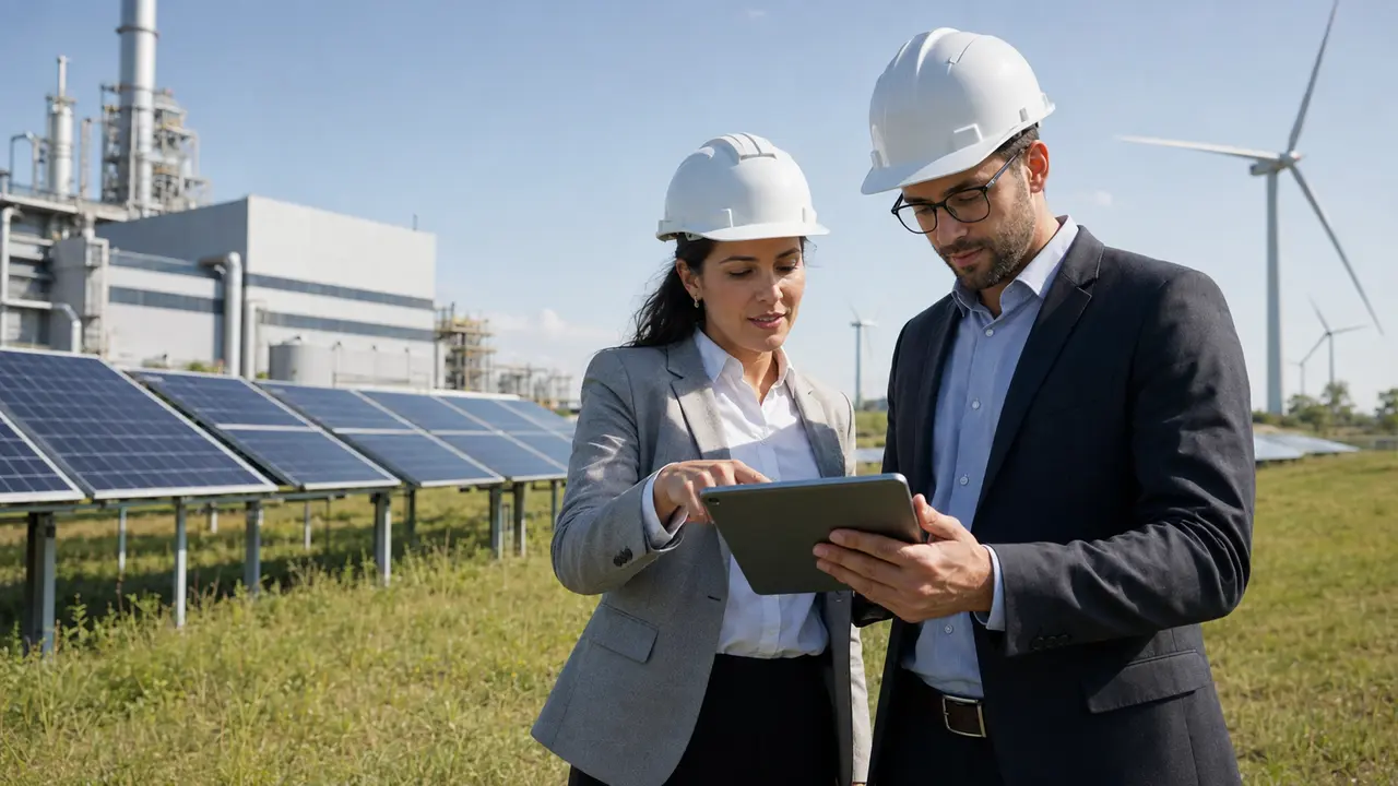 Enerji tesisinde ISO 50001 enerji performansını değerlendiren uzman